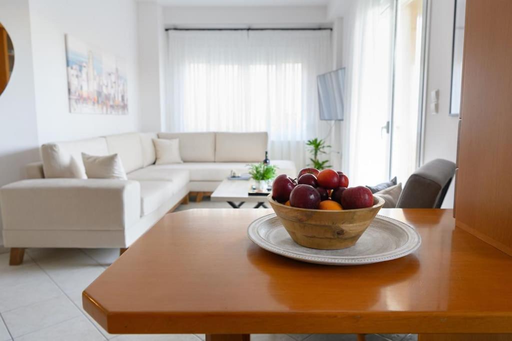 Balo Garden View Airport Flat Apartment Nea Alikarnassos ภายนอก รูปภาพ